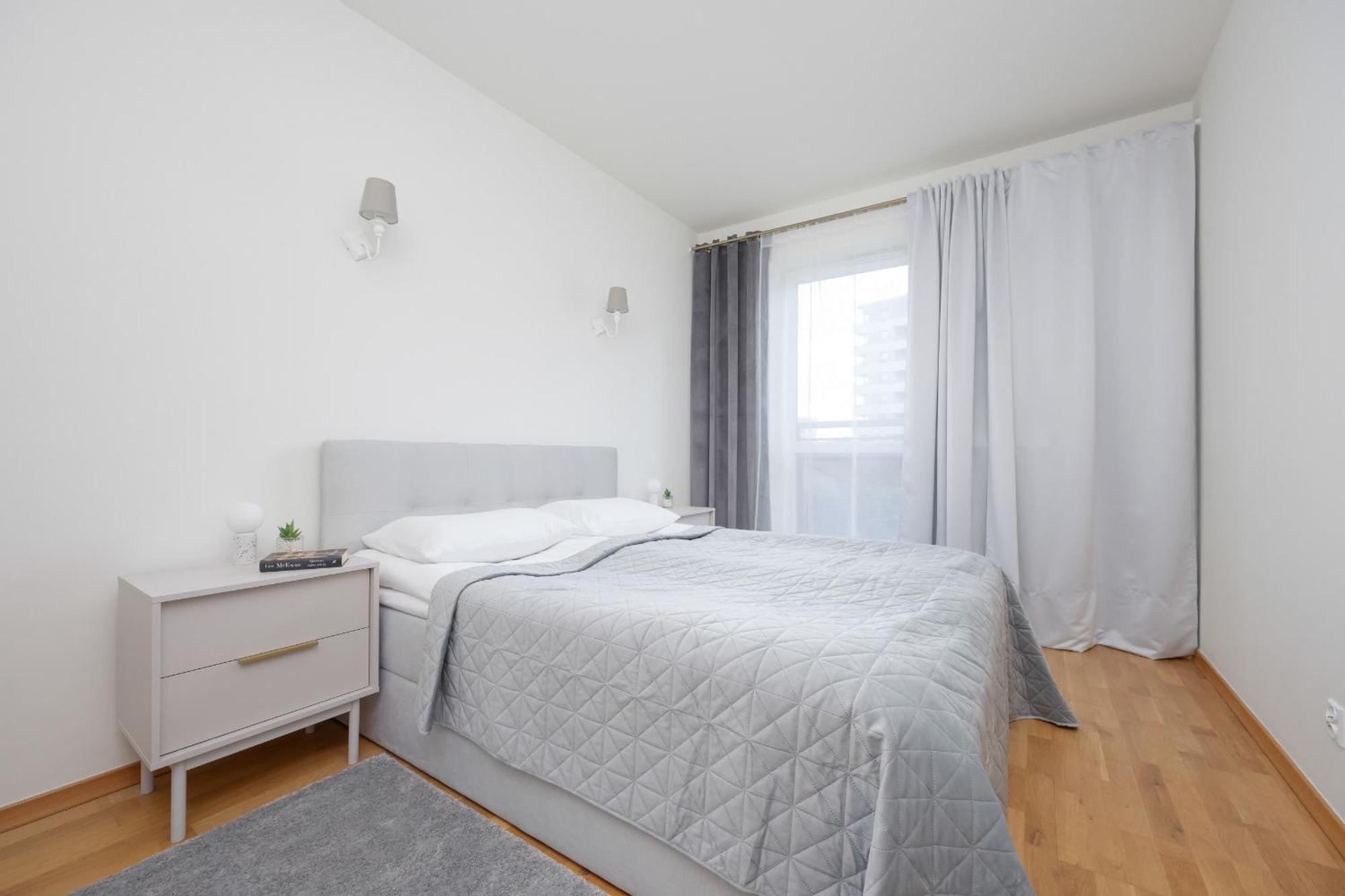 Апартаменти Wyjatkowy Z 3 Sypialniami I Balkonem By Renters