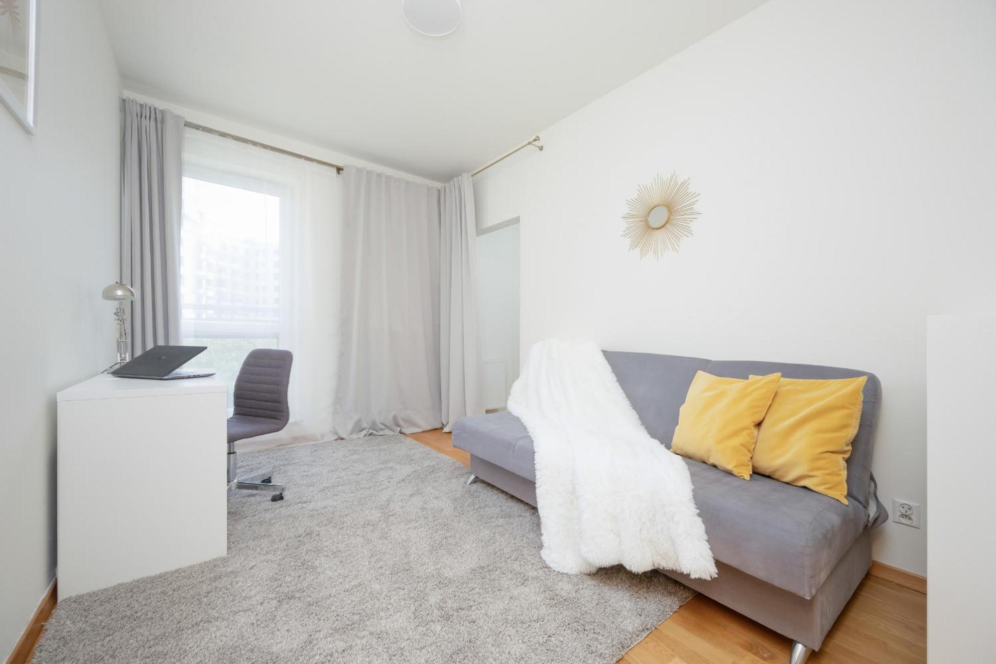 Апартаменти Wyjatkowy Z 3 Sypialniami I Balkonem By Renters *